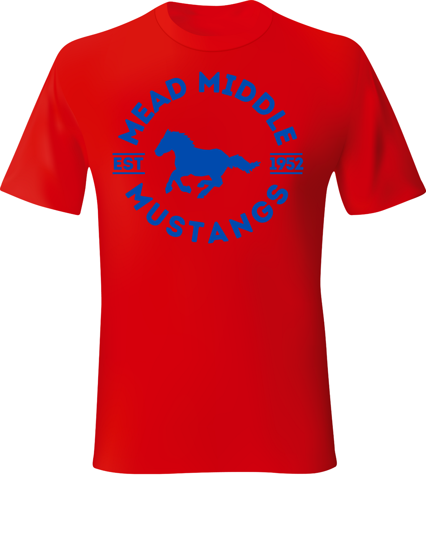 Mead Mustang Circle Short Sleeve T-Shirt