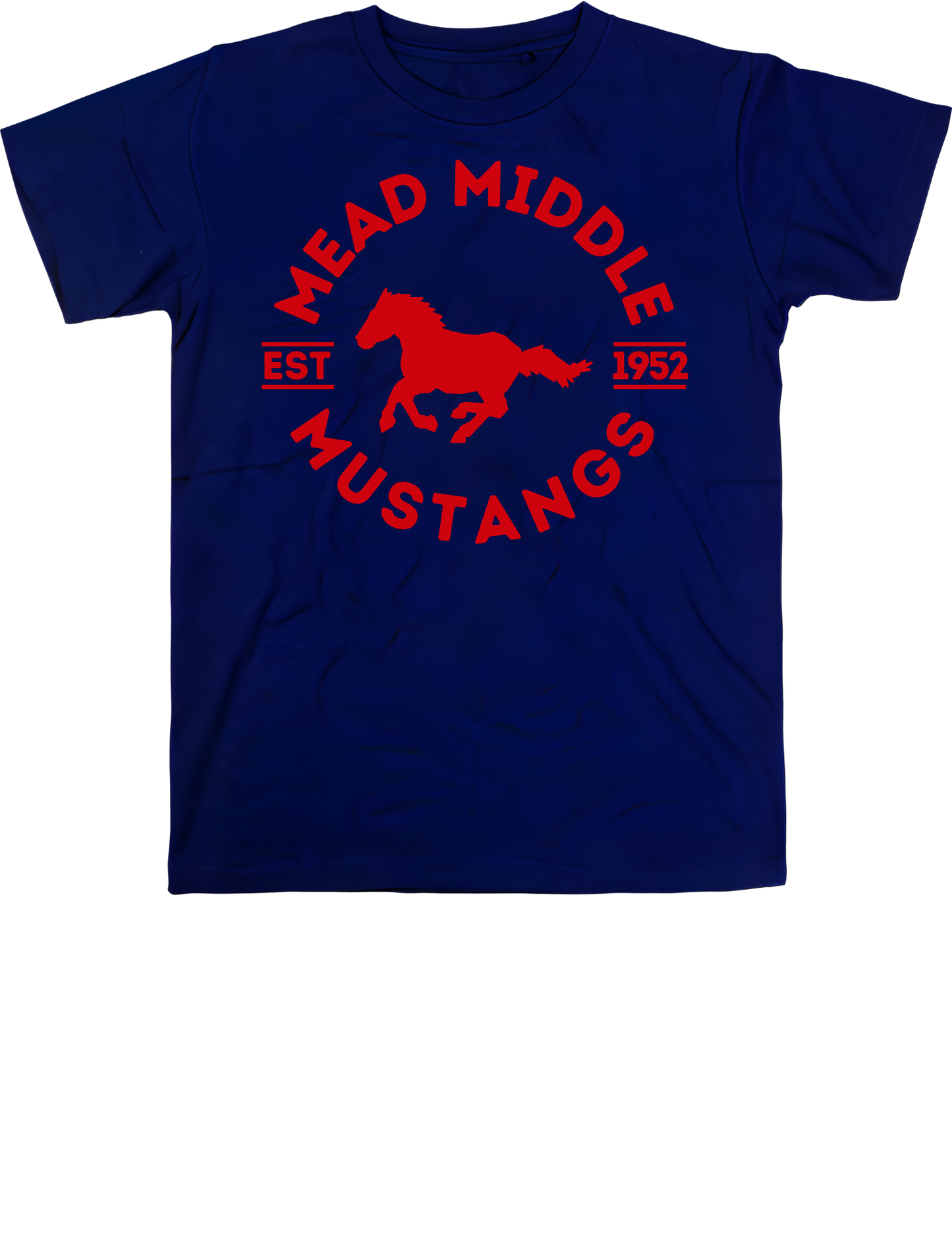 Mead Mustang Circle Short Sleeve T-Shirt