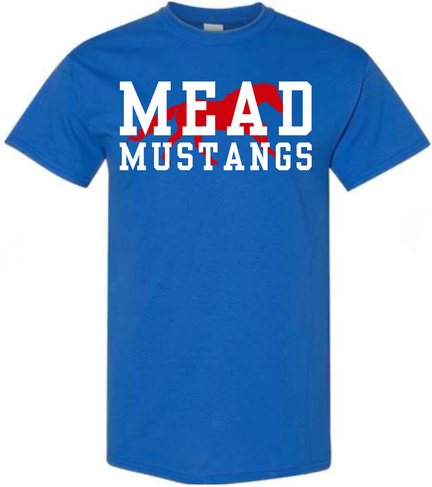 Varsity Mead Mustang Short Sleeve T-Shirt