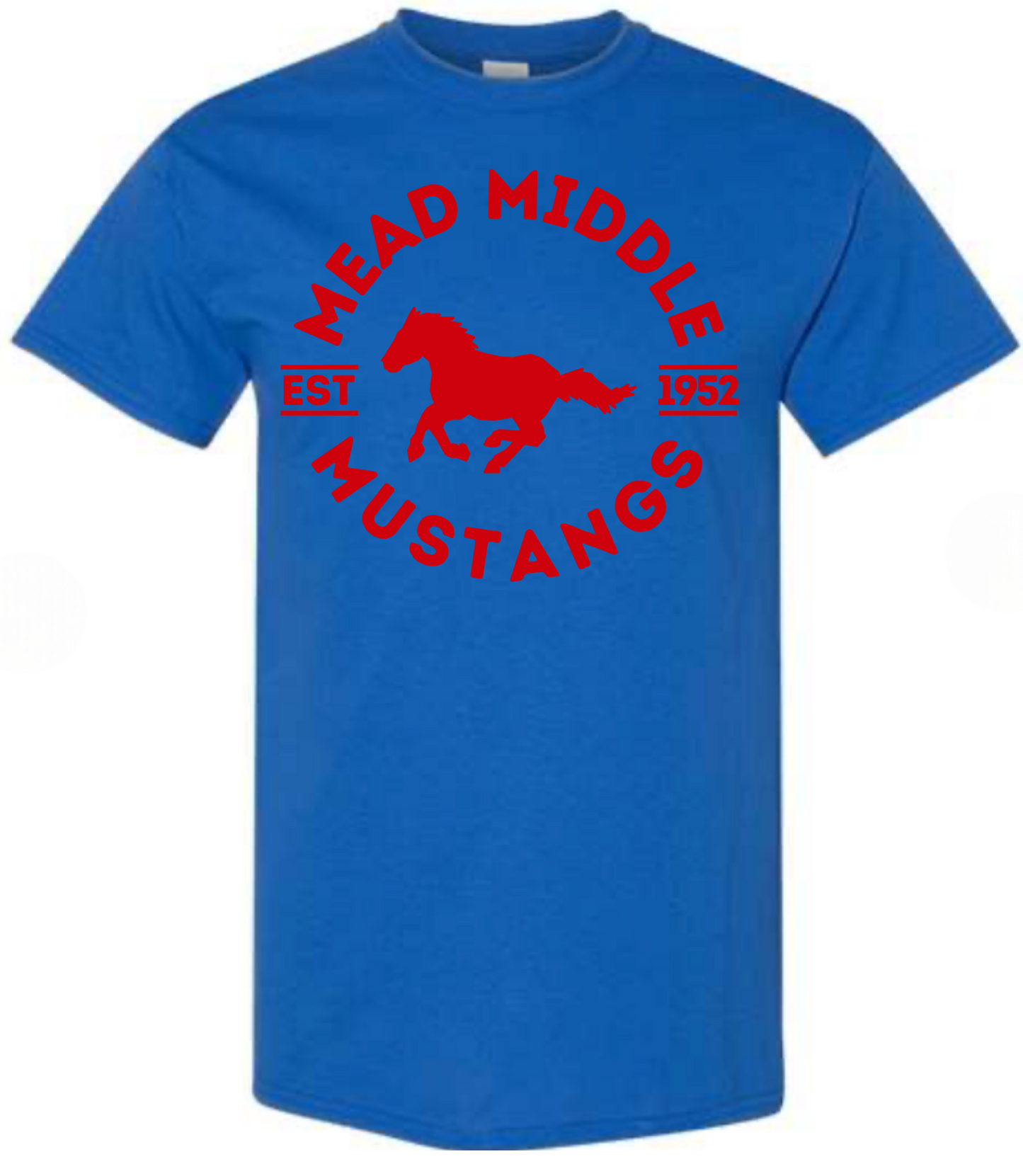 Mead Mustang Circle Short Sleeve T-Shirt