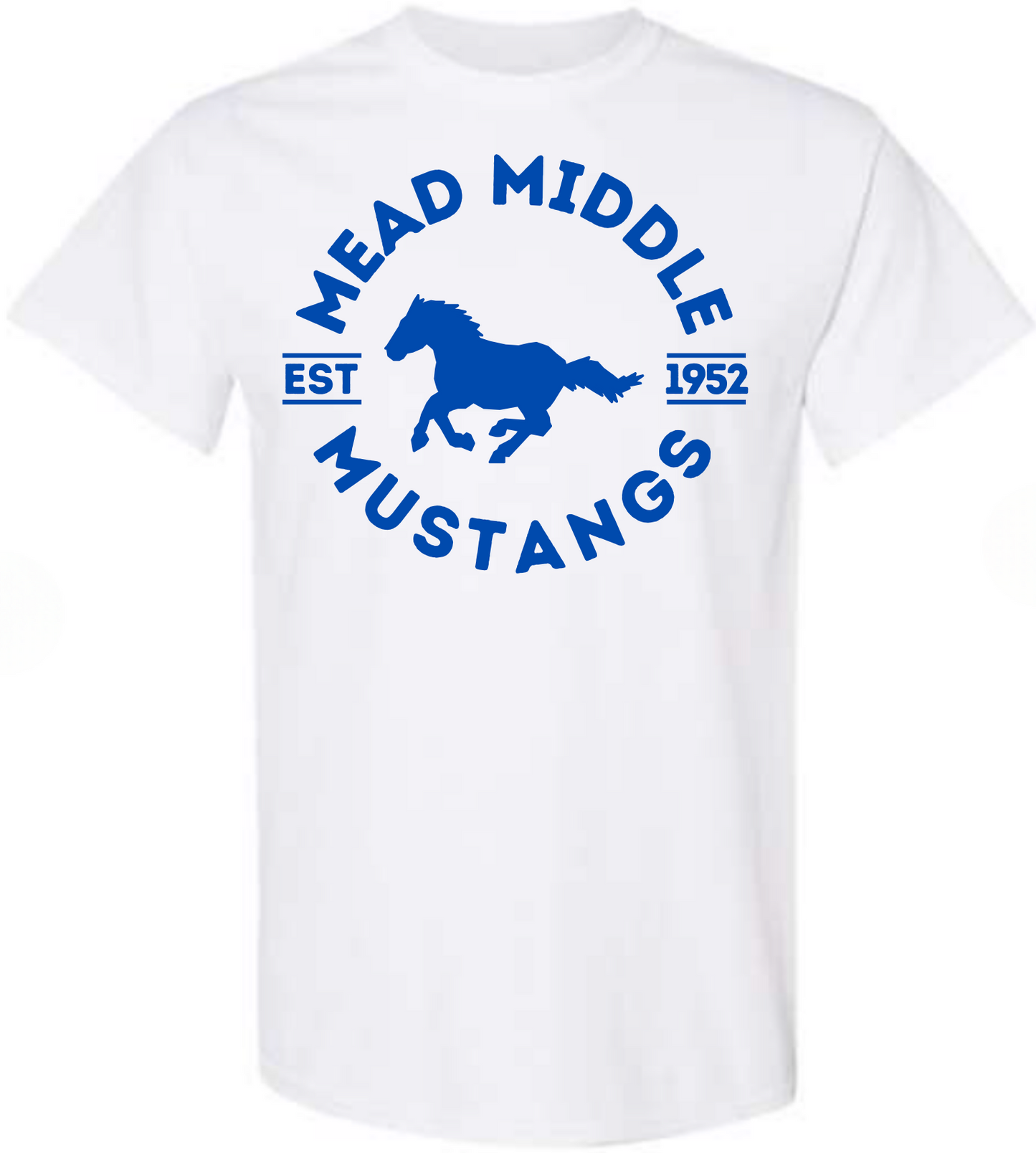 Mead Mustang Circle Short Sleeve T-Shirt