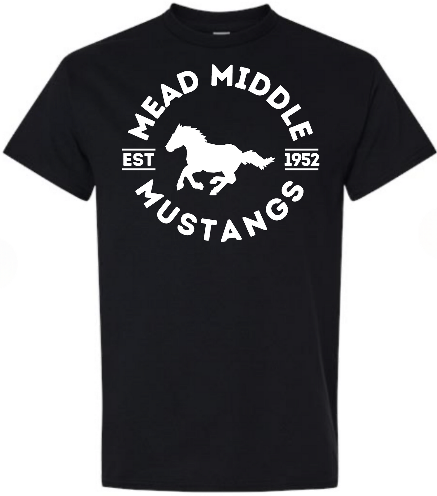 Mead Mustang Circle Short Sleeve T-Shirt